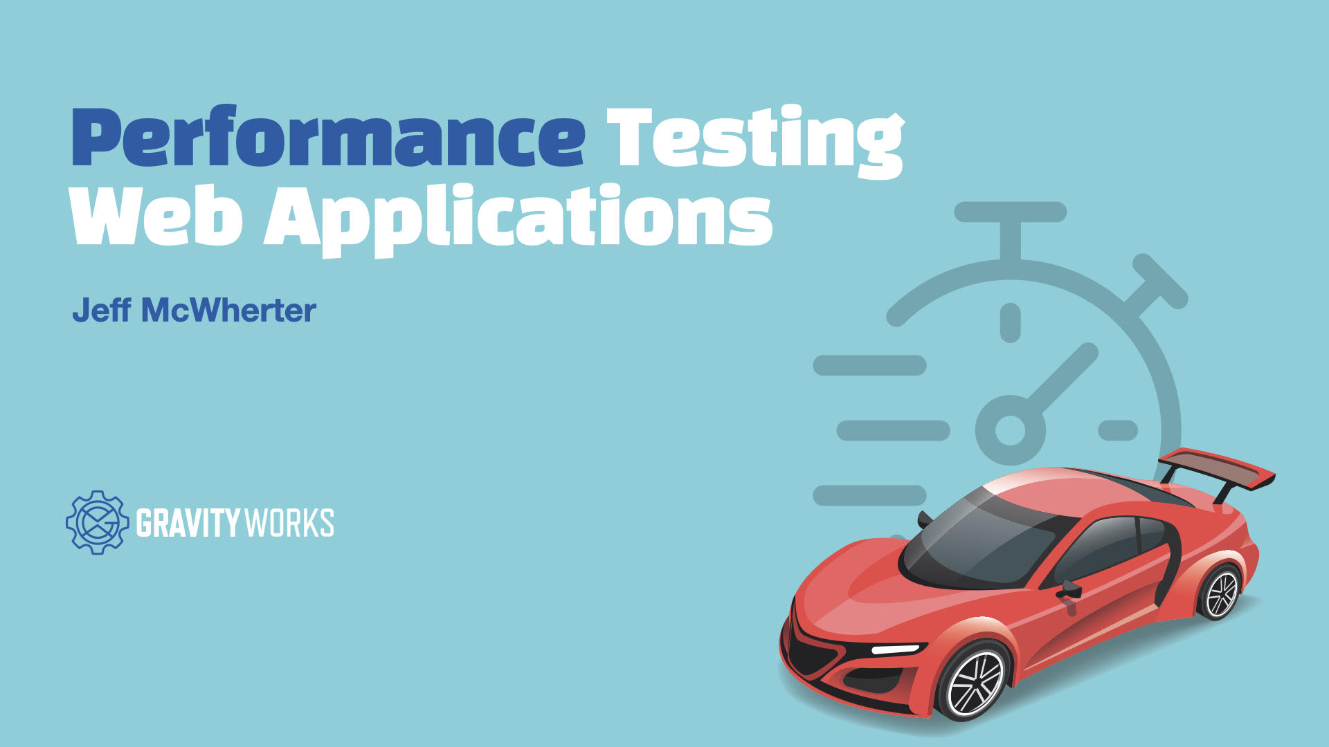 Performance testing web applications