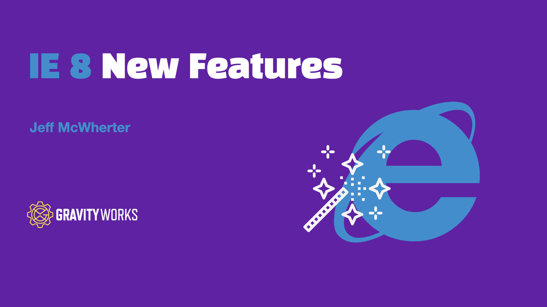 IE 8 New Features